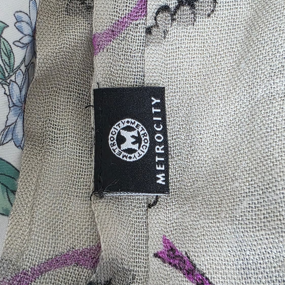 메트로시티 빈티지)로맨틱 패턴 머플러 스카프 상품이미지2