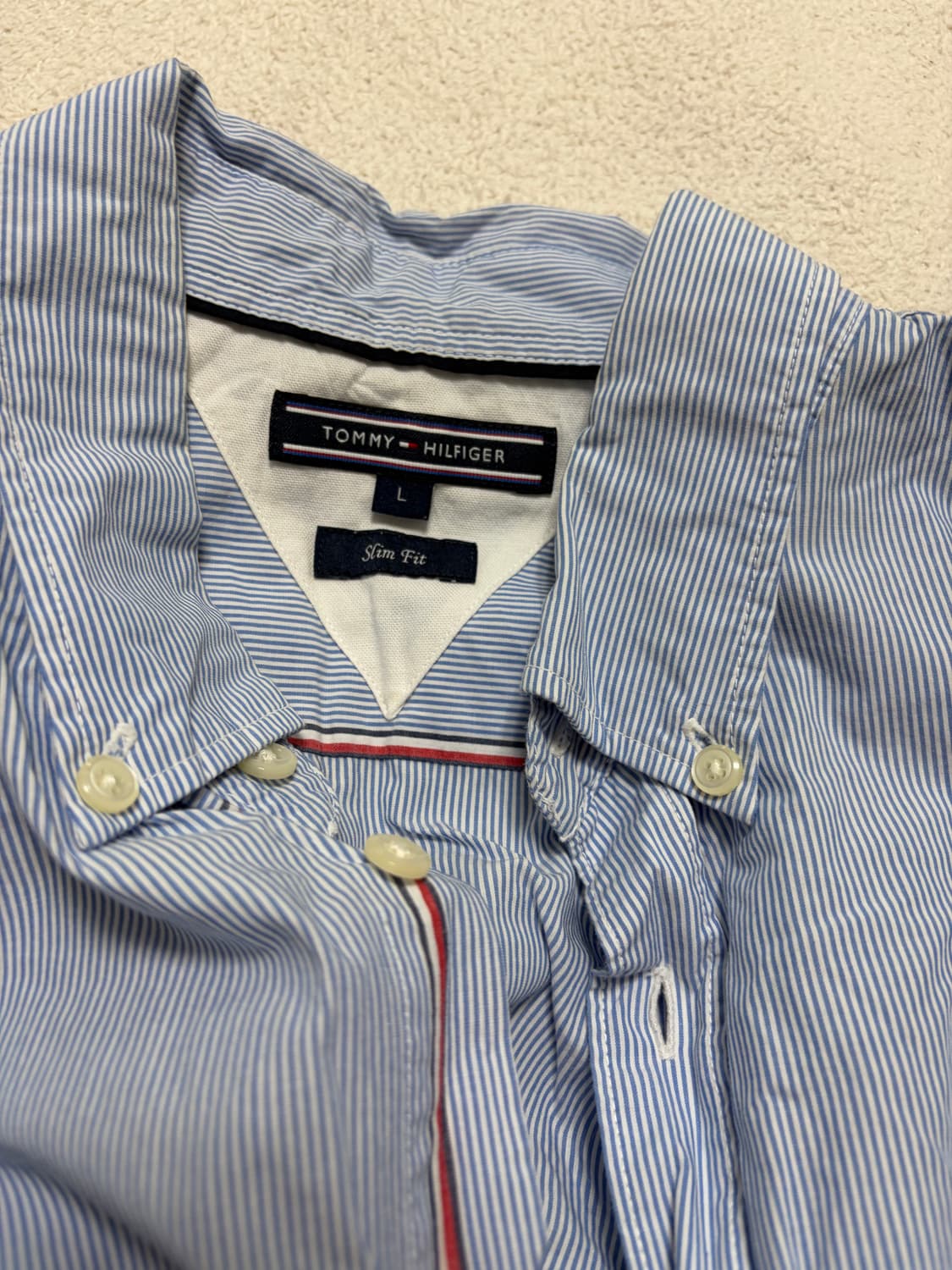 [L] 타미힐피거,빈폴,에스피오나지,팔랩 스트라이프 체크 셔츠 일괄 판매 상품이미지4