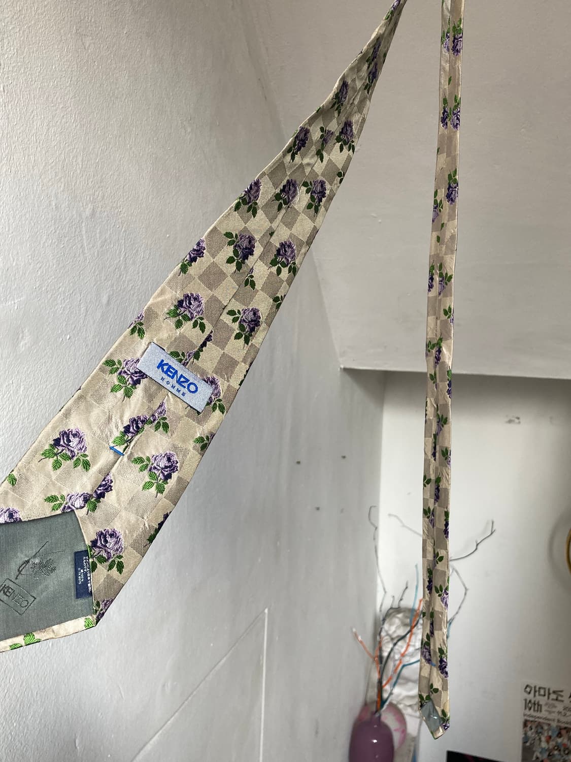 겐조 KENZO 실크 넥타이 상품이미지3