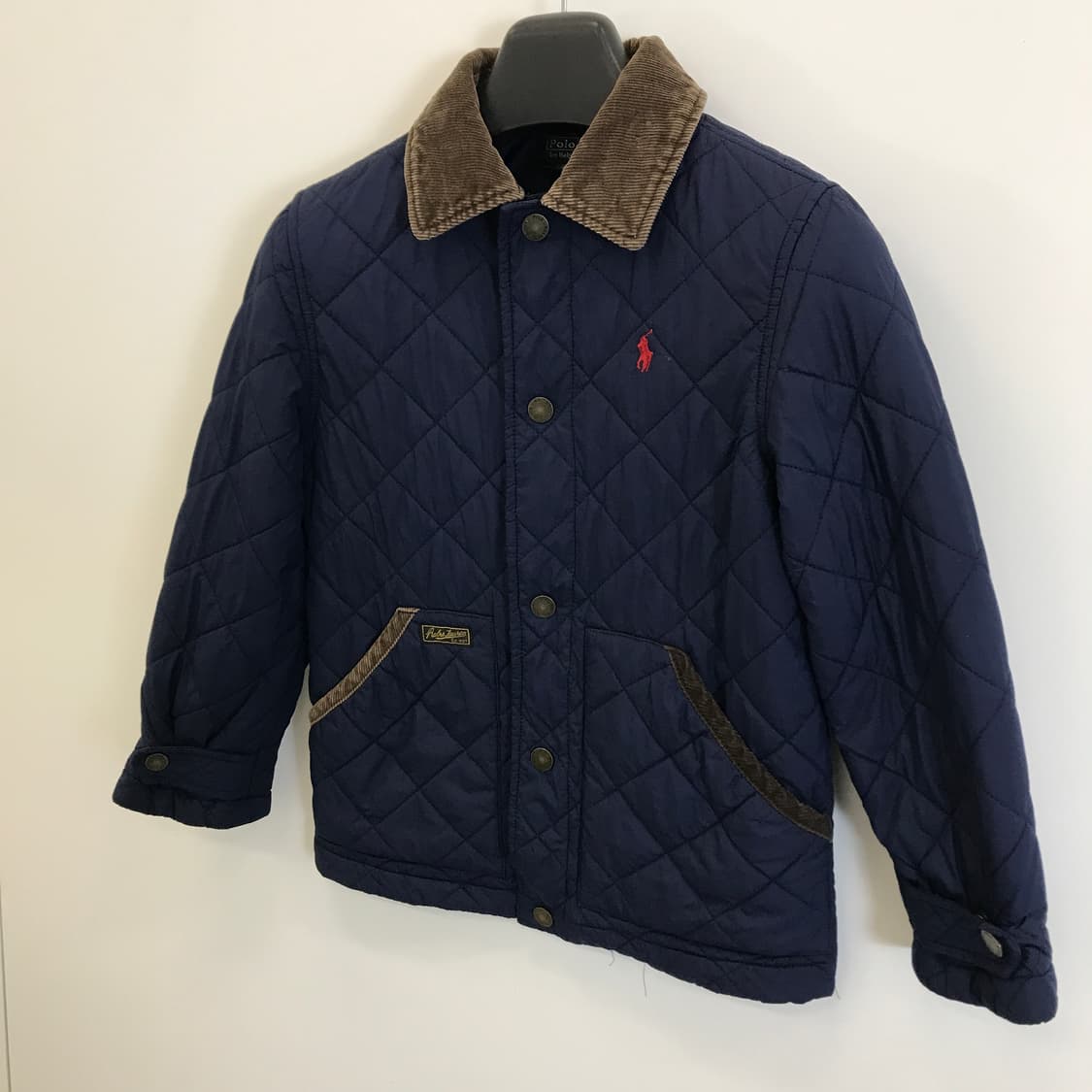 폴로 코듀로이카라 퀼팅자켓 [S,8사이즈] 상품이미지2