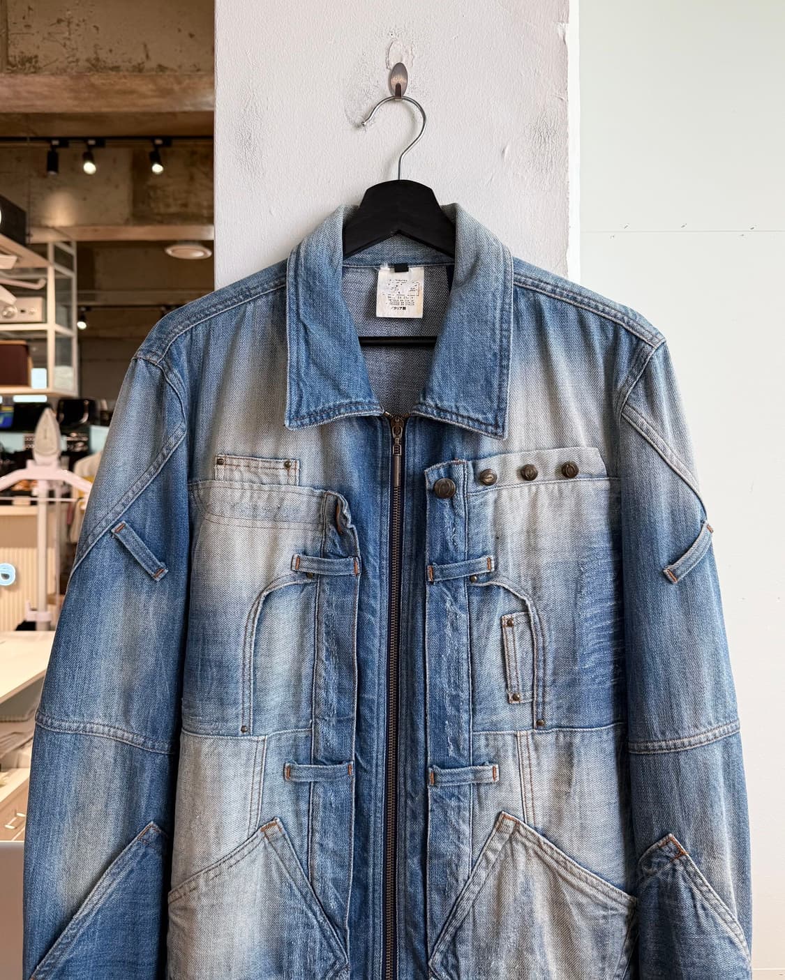 로베르토 카발리 데님 멀티포켓 자켓 상품이미지2