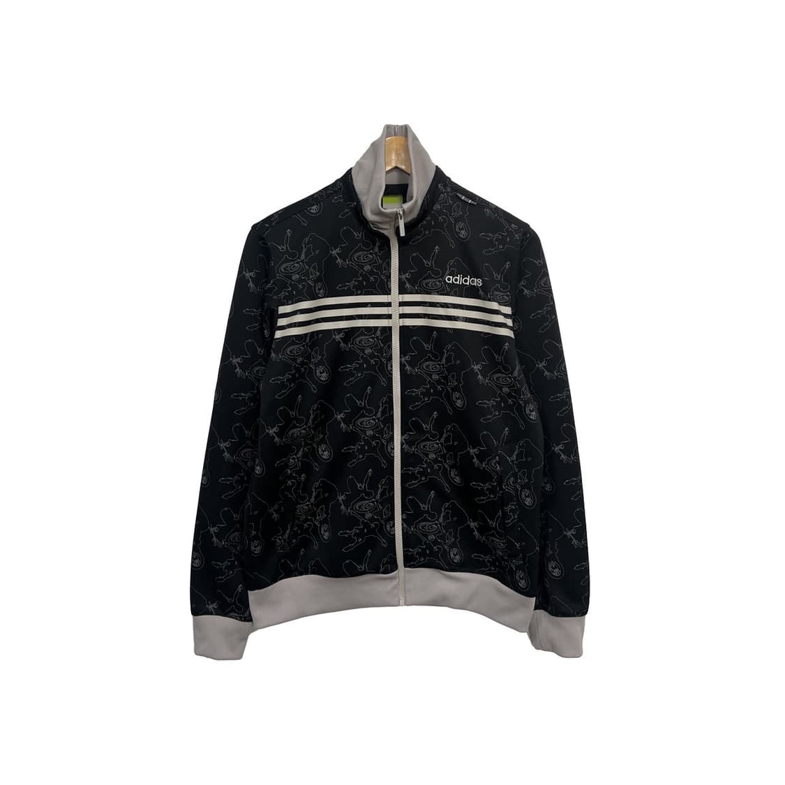 아디다스 Y2K 빈티지 그래픽 트랙 집업 져지 상품이미지1
