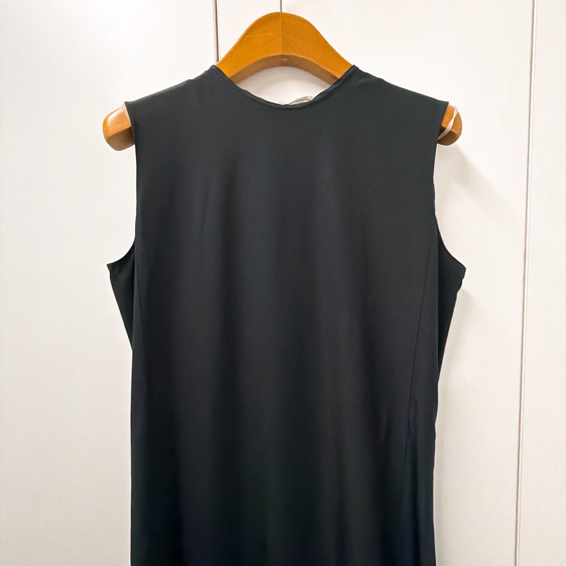 (정품/새상품) 더 로우 여성 블랙 울 실크 CALANTHE 맥시 드레스 상품이미지2