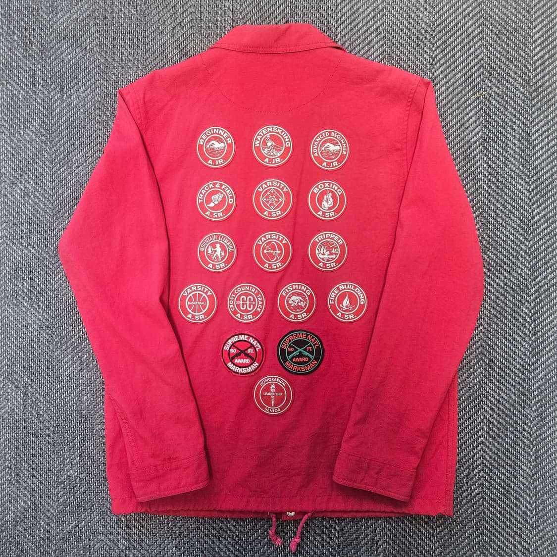 슈프림 패치 코치자켓 L 상품이미지1