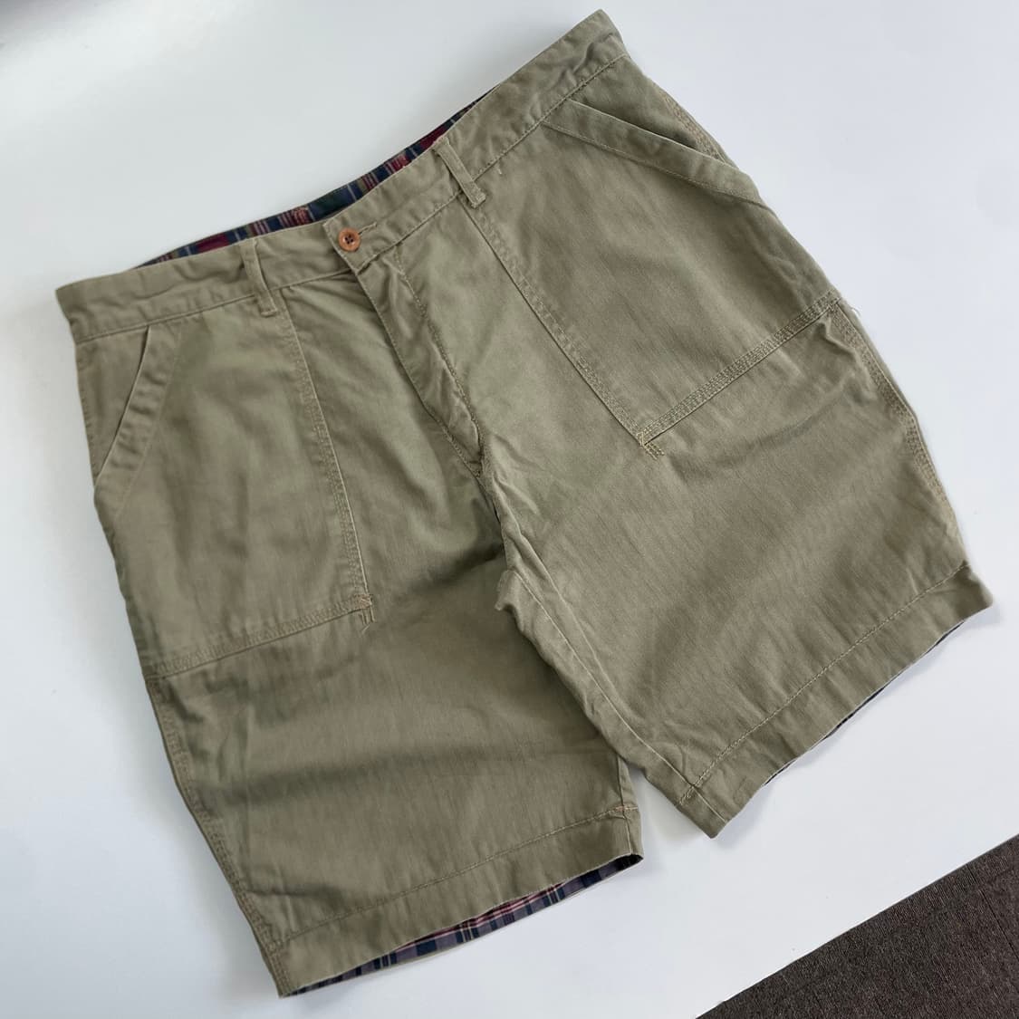 Polo폴로 릴츠로렌 90‘s 올리브카키 그런지패턴 리버시블 팬츠 상품이미지4
