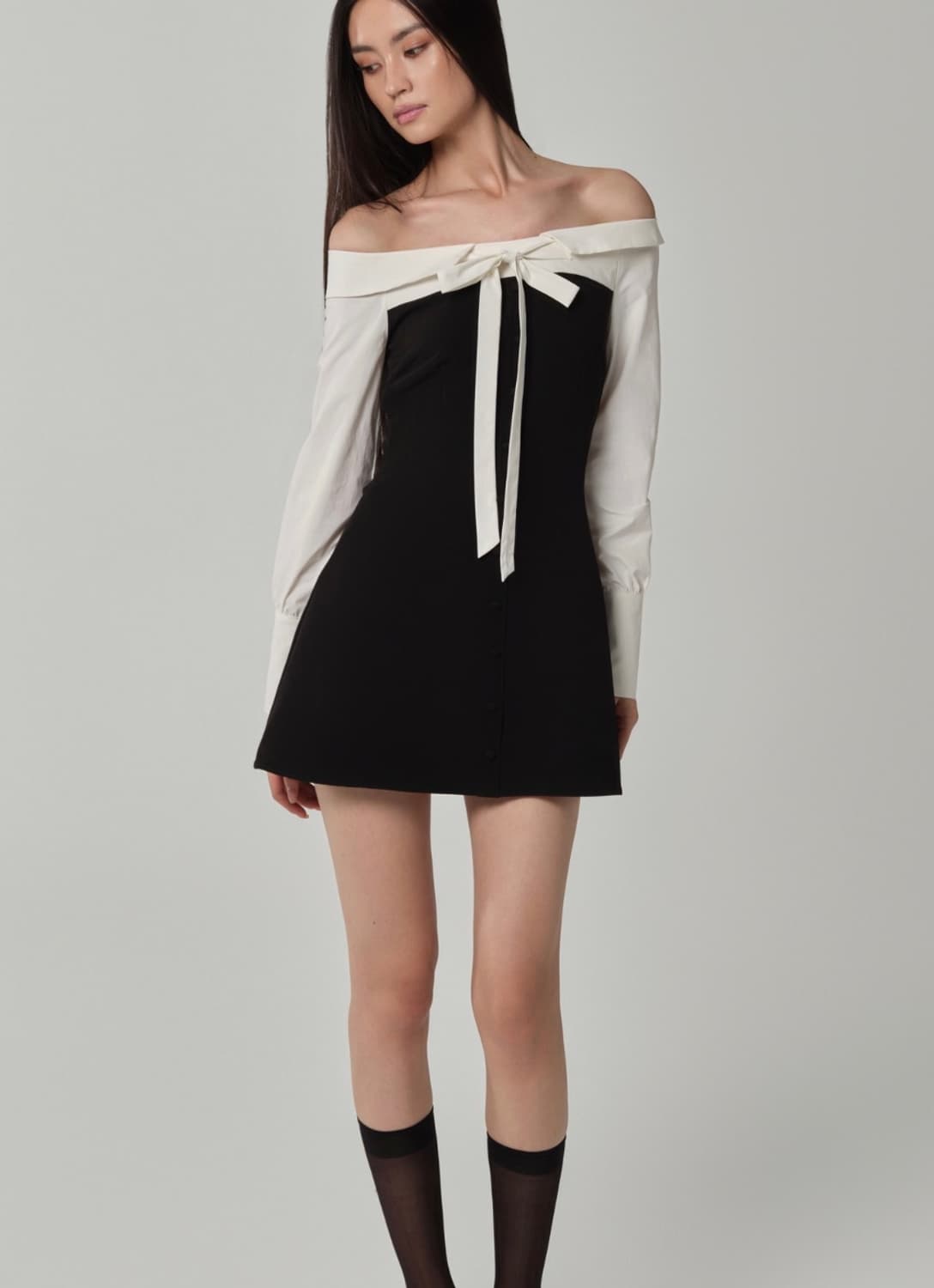 클리시어 미드나잇아워드레스 블랙M 상품이미지2