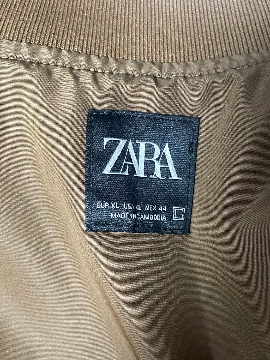 ZARA 스웨이드 비건 레더 자켓 상품이미지4