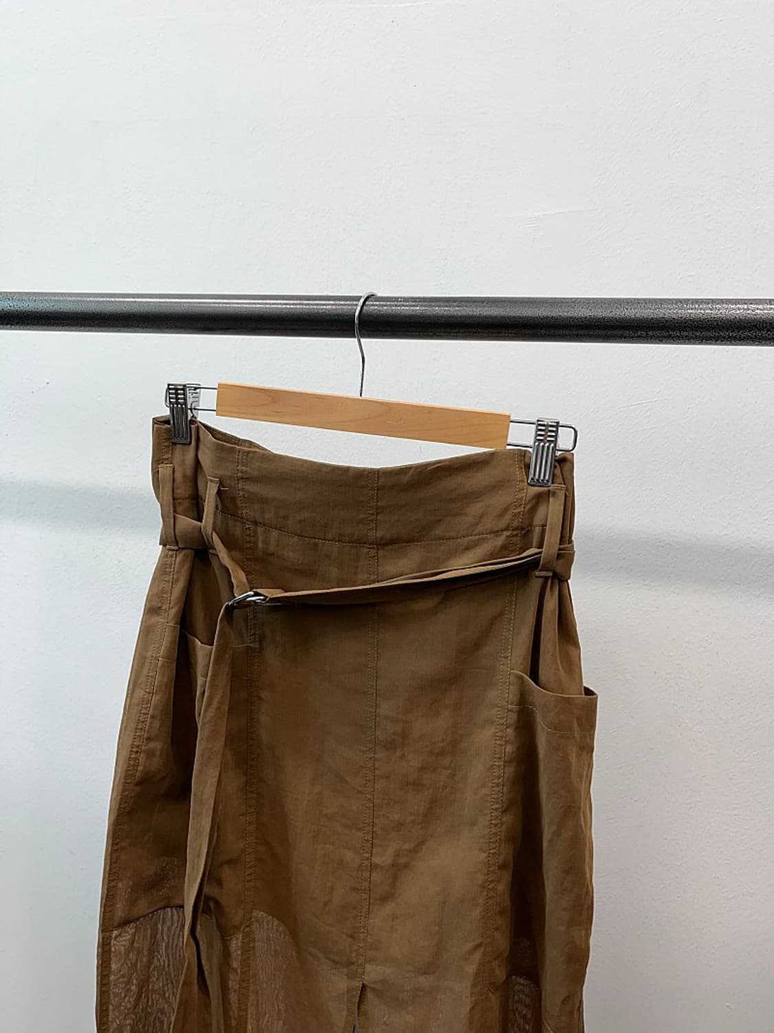 여) 브루넬로쿠치넬리 시어 롱 스커트  상품이미지4