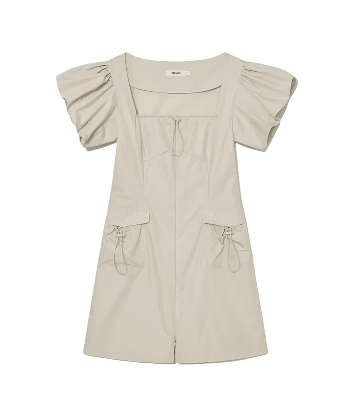 DETROIT PUFF DRESS (SAND) 상품이미지1
