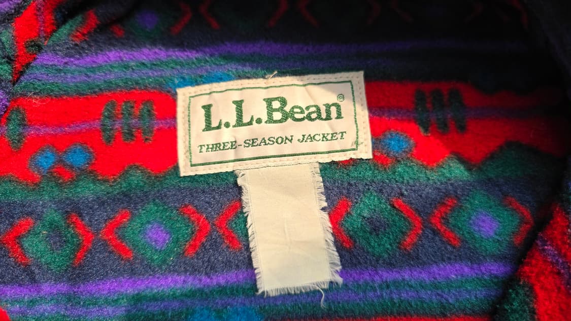 L.L.Bean 90's 엘엘빈 아즈텍 웜업 자켓 USA  상품이미지6