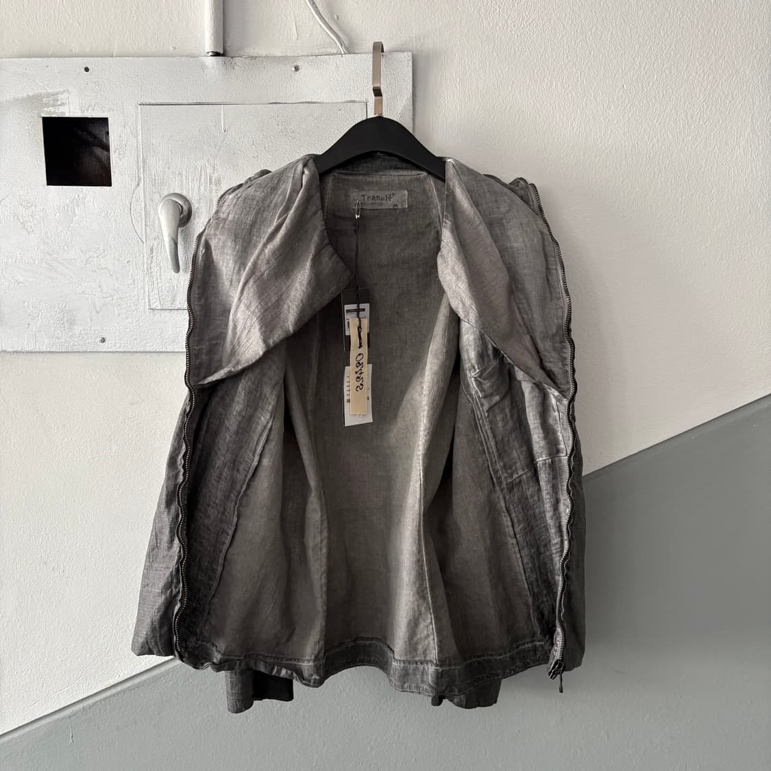 TRANSIT 트랜싯 코팅 집업 자켓 상품이미지9