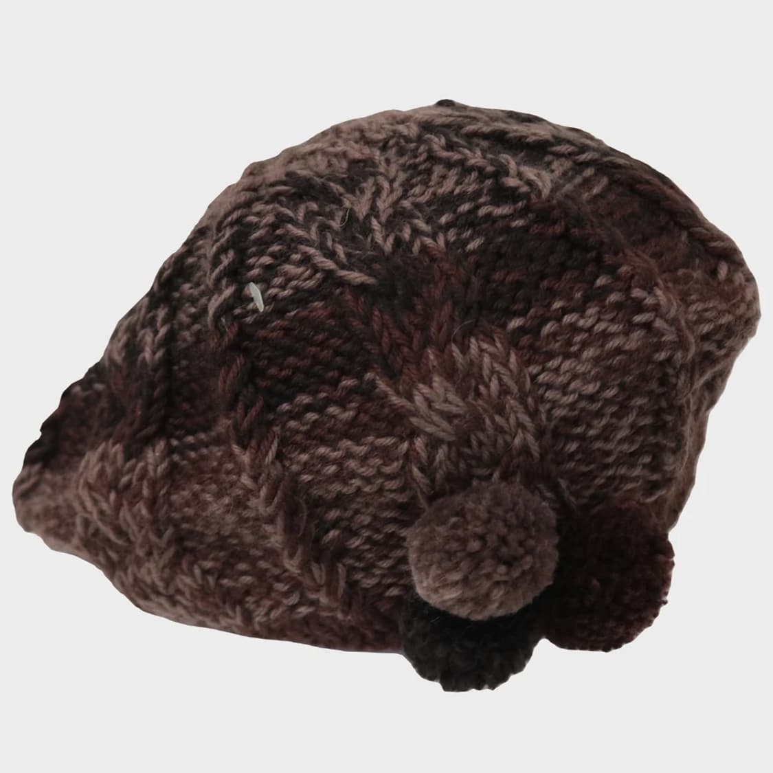 [미사용품] CHUBBY PUCKS 폼폼 울 혼방 니팅 모자 61555 상품이미지1