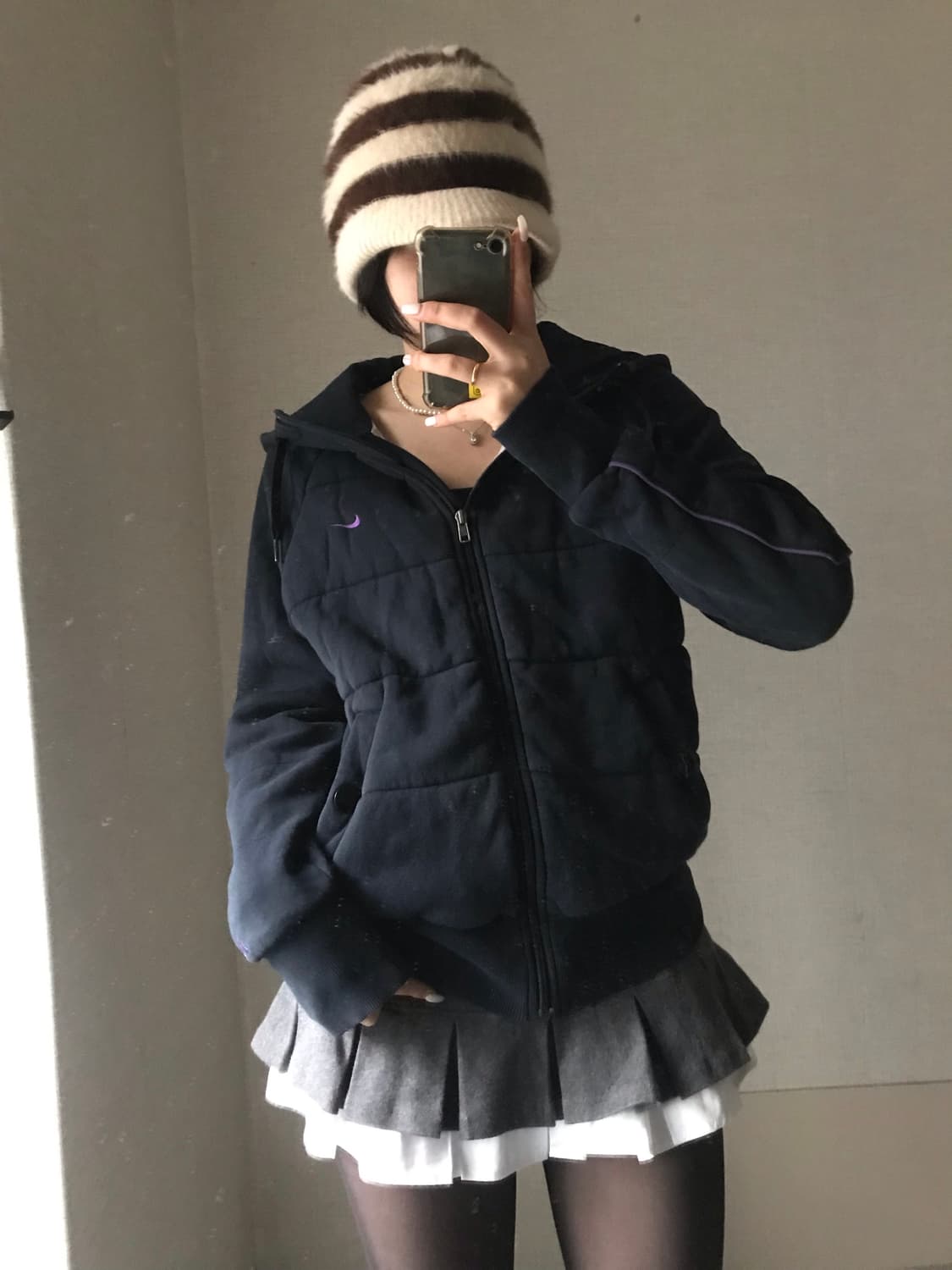 나이키 딥네이비 패딩 상품이미지2