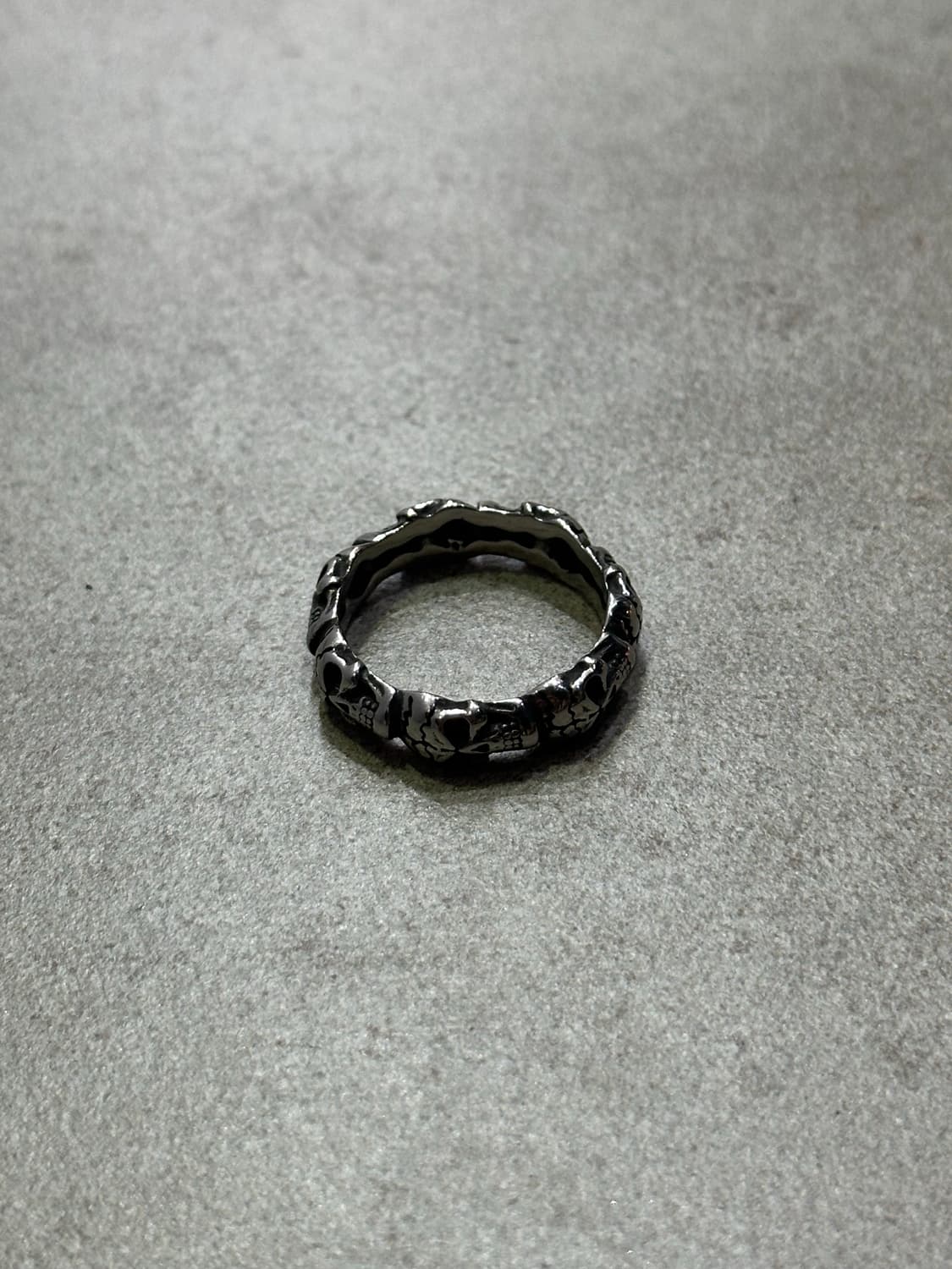 Simple skull ring- 심플 스컬 반지 상품이미지1