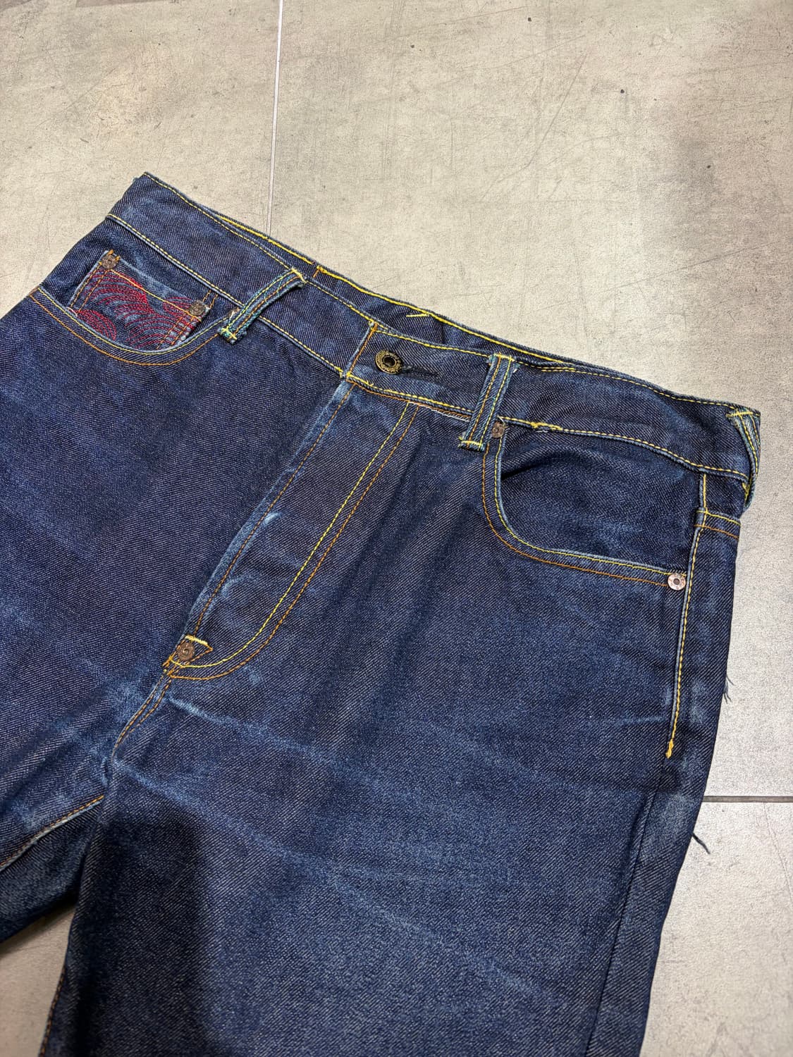 RMC 레드 몽키 컴퍼니 자수 데님팬츠 상품이미지8