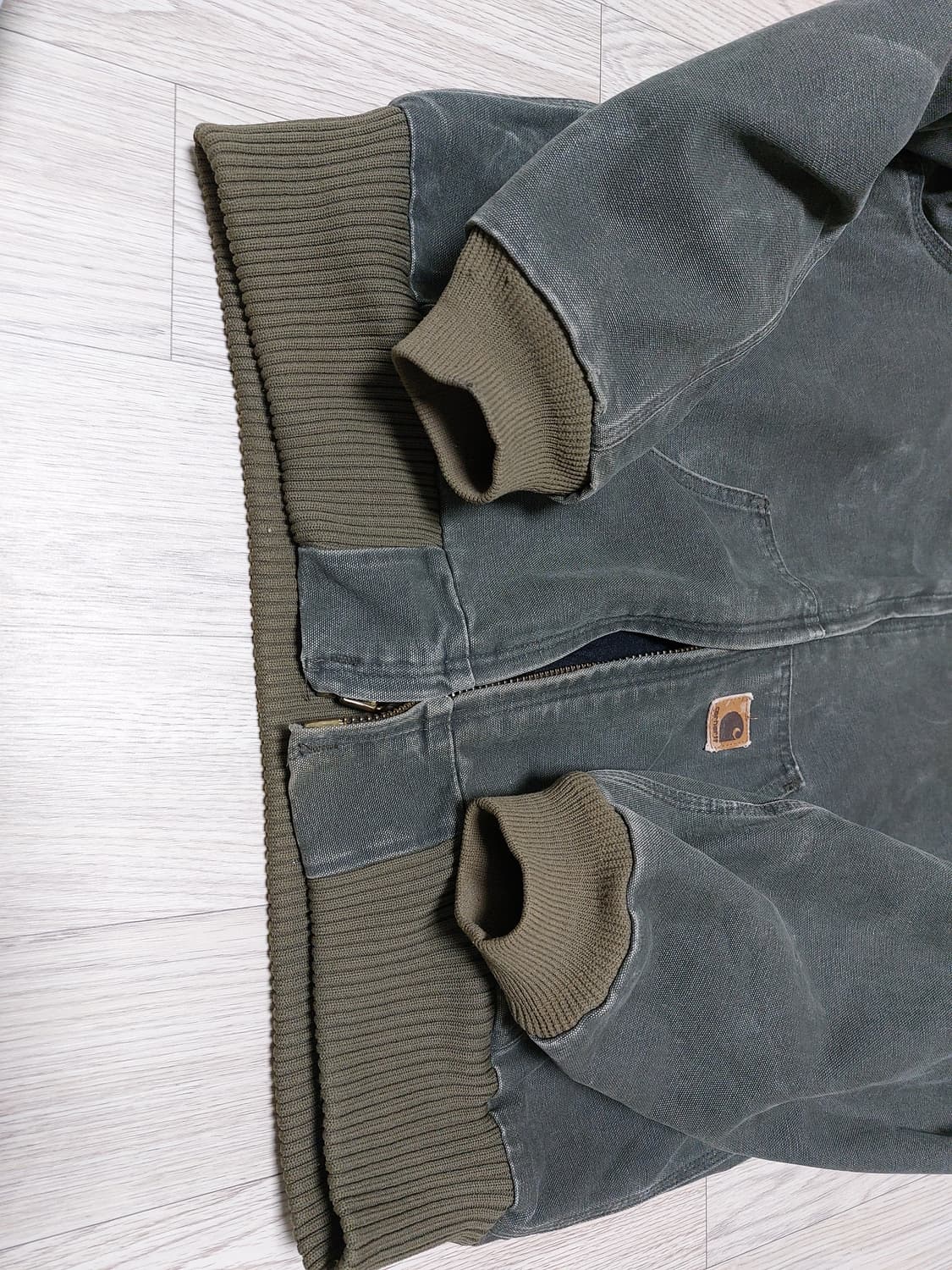 칼하트 액티브 j130 mos 모스그린 M 상품이미지4