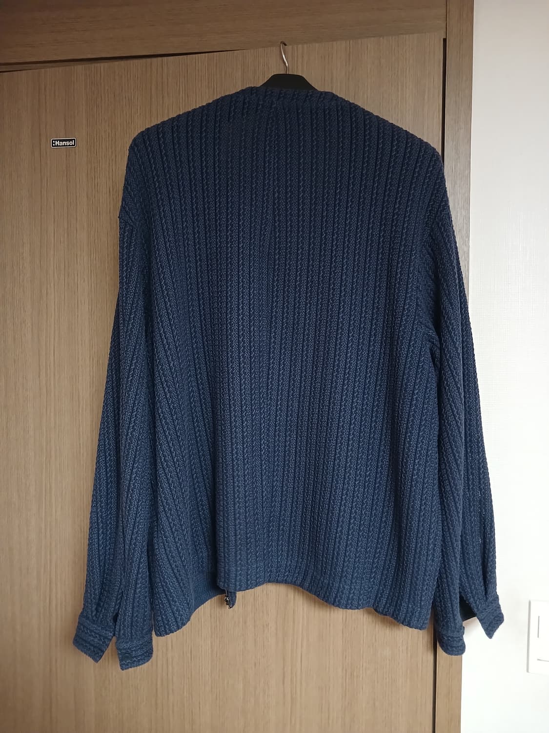 타임옴므 남성 실크혼방 배색 가디건110  상품이미지6