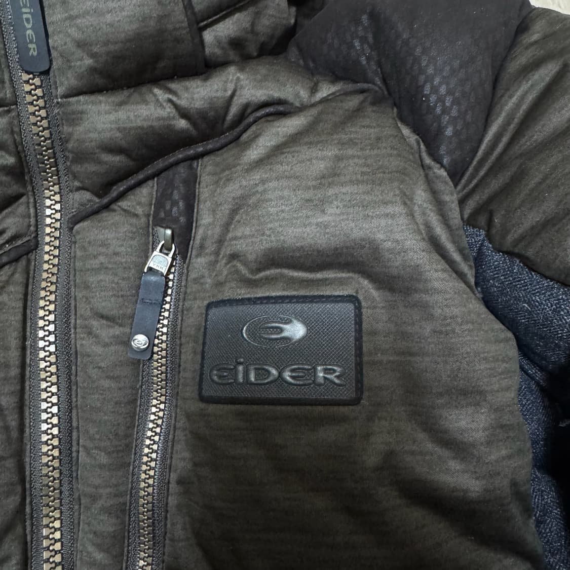 아이더 구스다운 로고 700 후드 패딩 M/95  상품이미지2