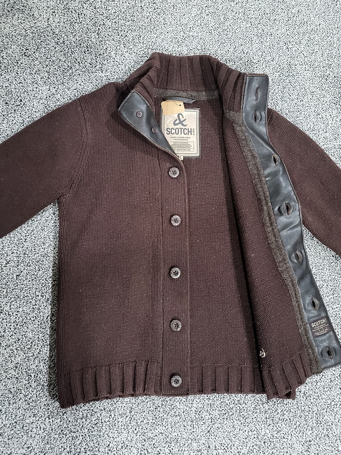 스코치앤소다 니트 가디건 상품이미지5