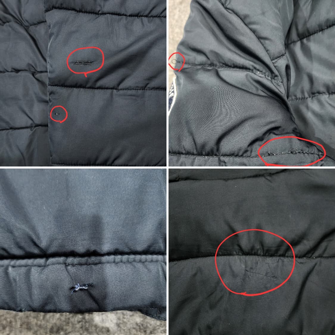 아베크롬비 앤 피치 하이넥 푸퍼 후드 패딩 점퍼 L 상품이미지7