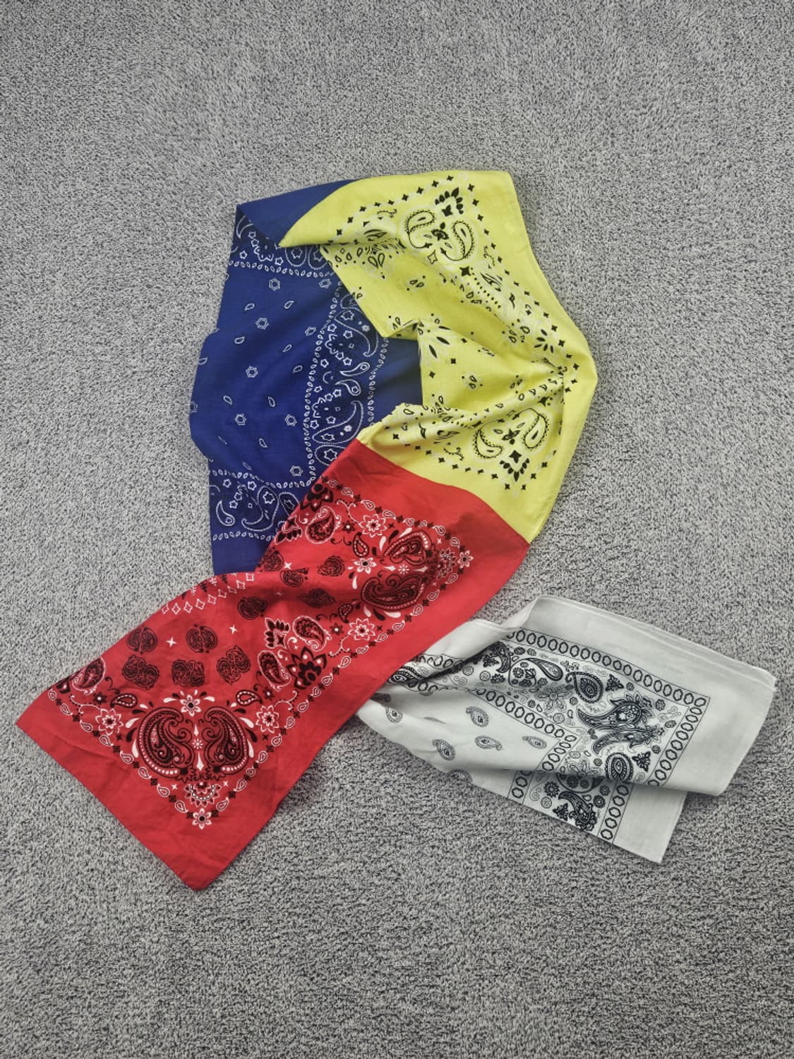 반다나 리워크 커스텀 스카프 머플러 / 10424 상품이미지2