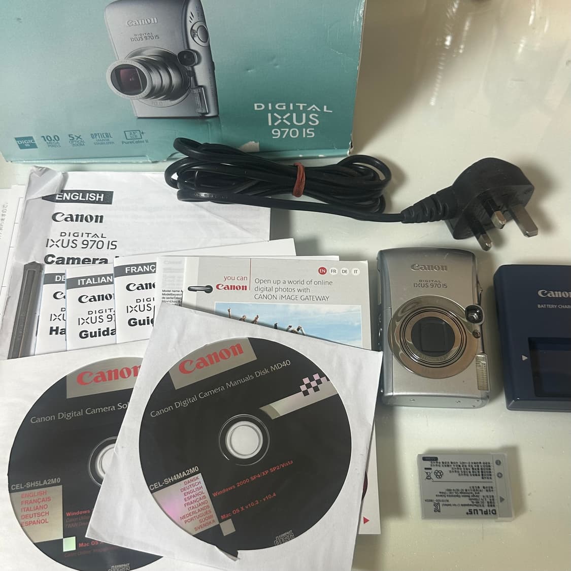 [박스구성] 캐논 익서스 970is / canon ixus 970 is 상품이미지1