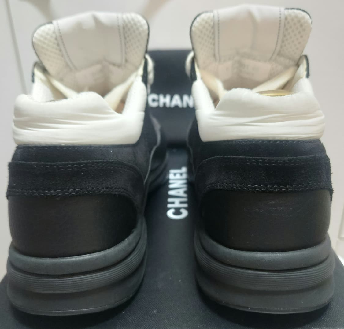 [정품] 샤넬 스니커즈 운동화 CC로고 메쉬 테니스카프스킨40(남여공용) 상품이미지6