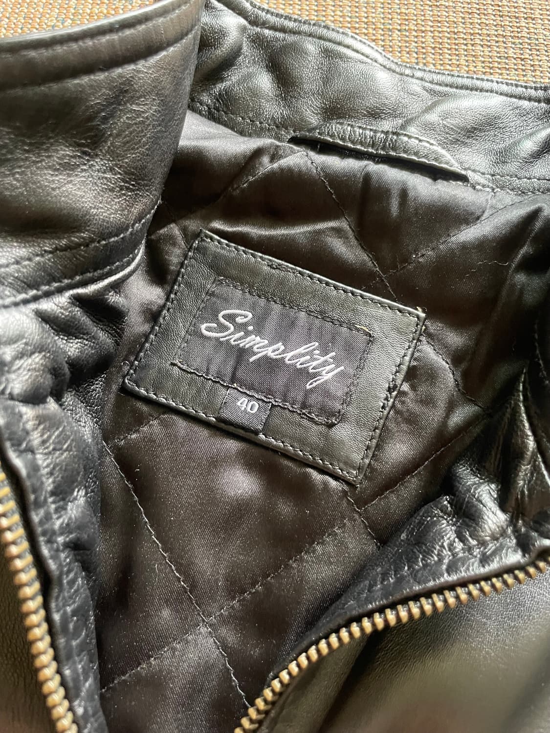 Racing leather jacket(England vintage) 상품이미지7