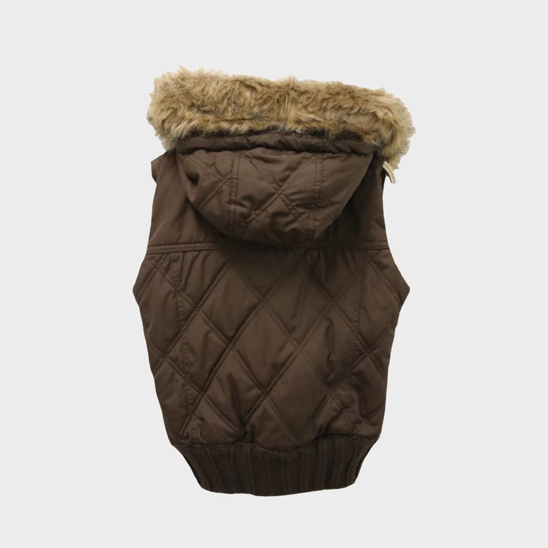 RAPUA 브라운 패딩 베스트 61187 상품이미지2