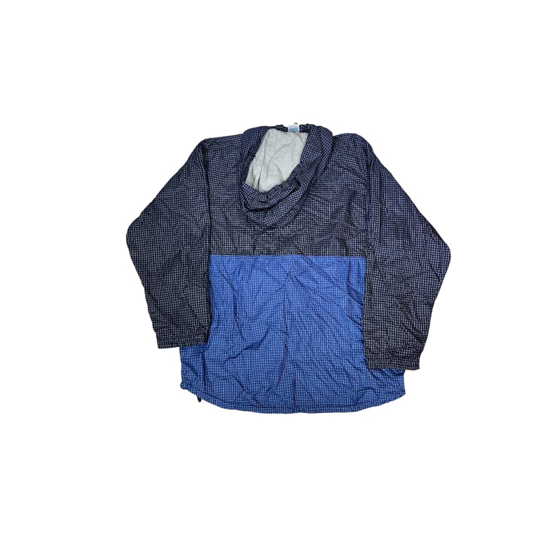 일본 빈티지 rodeo 네이비 아노락 체크 바람막이 올드스쿨 트랙 자켓  상품이미지5