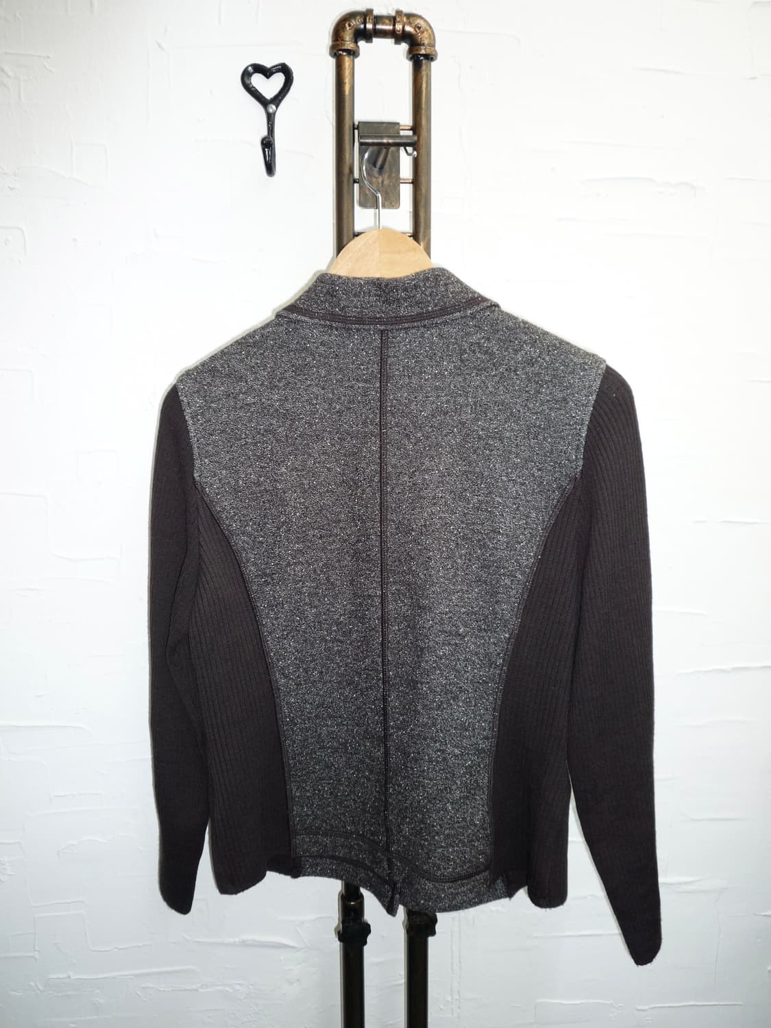 mocha circle collar cardigan 상품이미지4