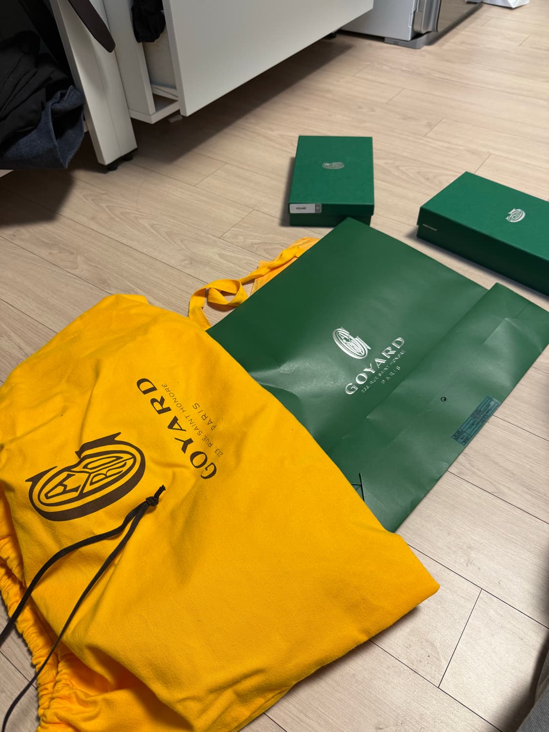 고야드 gm 클러치 키링포함 상품이미지9