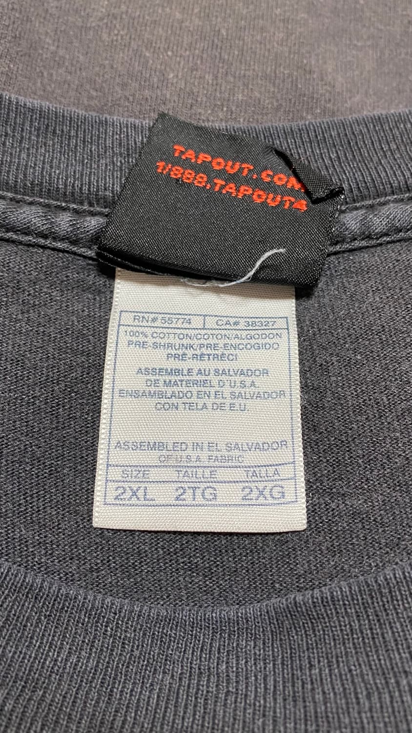빈티지 00s tapout 탭아웃 티셔츠 2xl xxl 상품이미지5