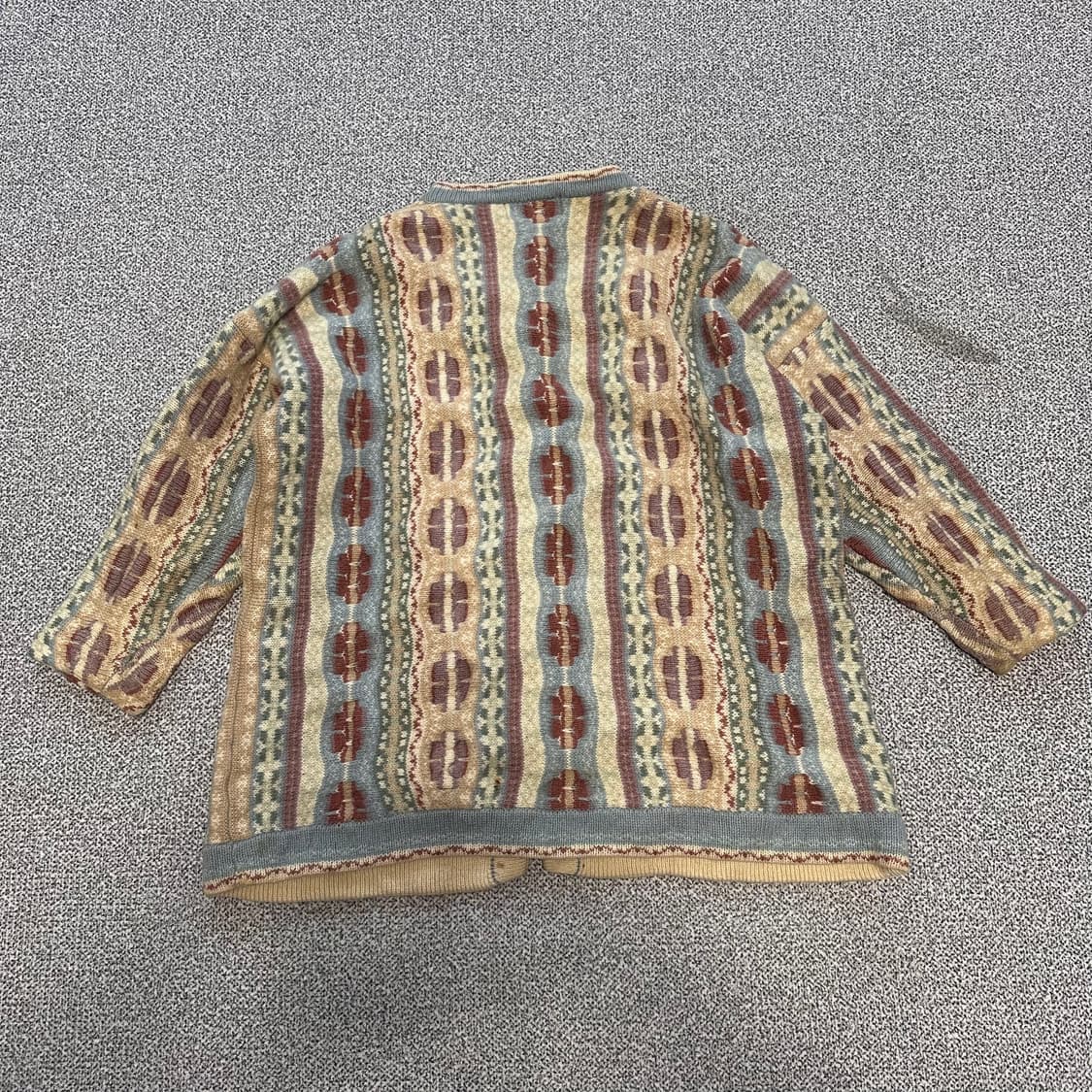 빈티지 패턴 가디건 상품이미지3
