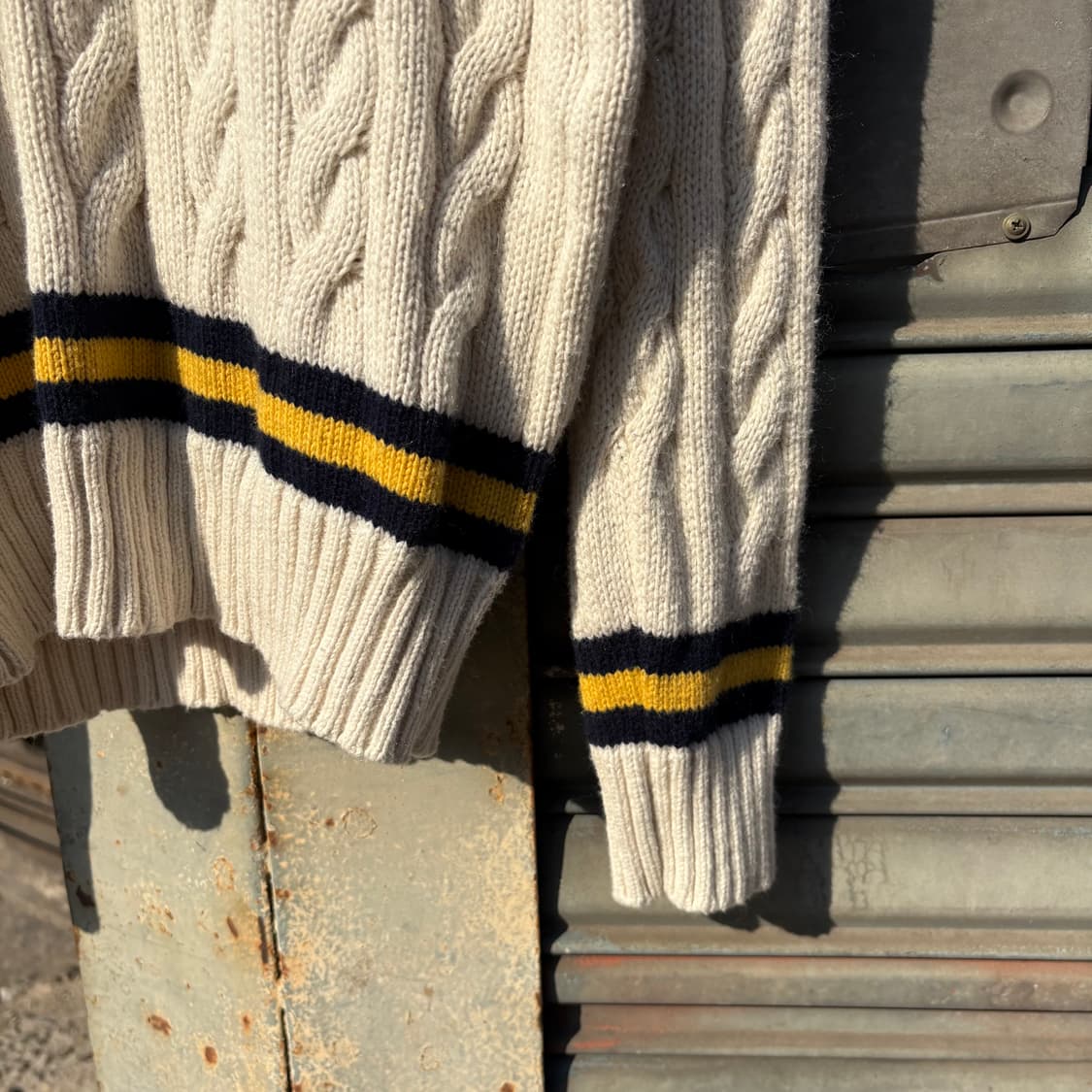 폴로 랄프로렌 케이블 캐시미어 크리켓 스웨터 상품이미지3