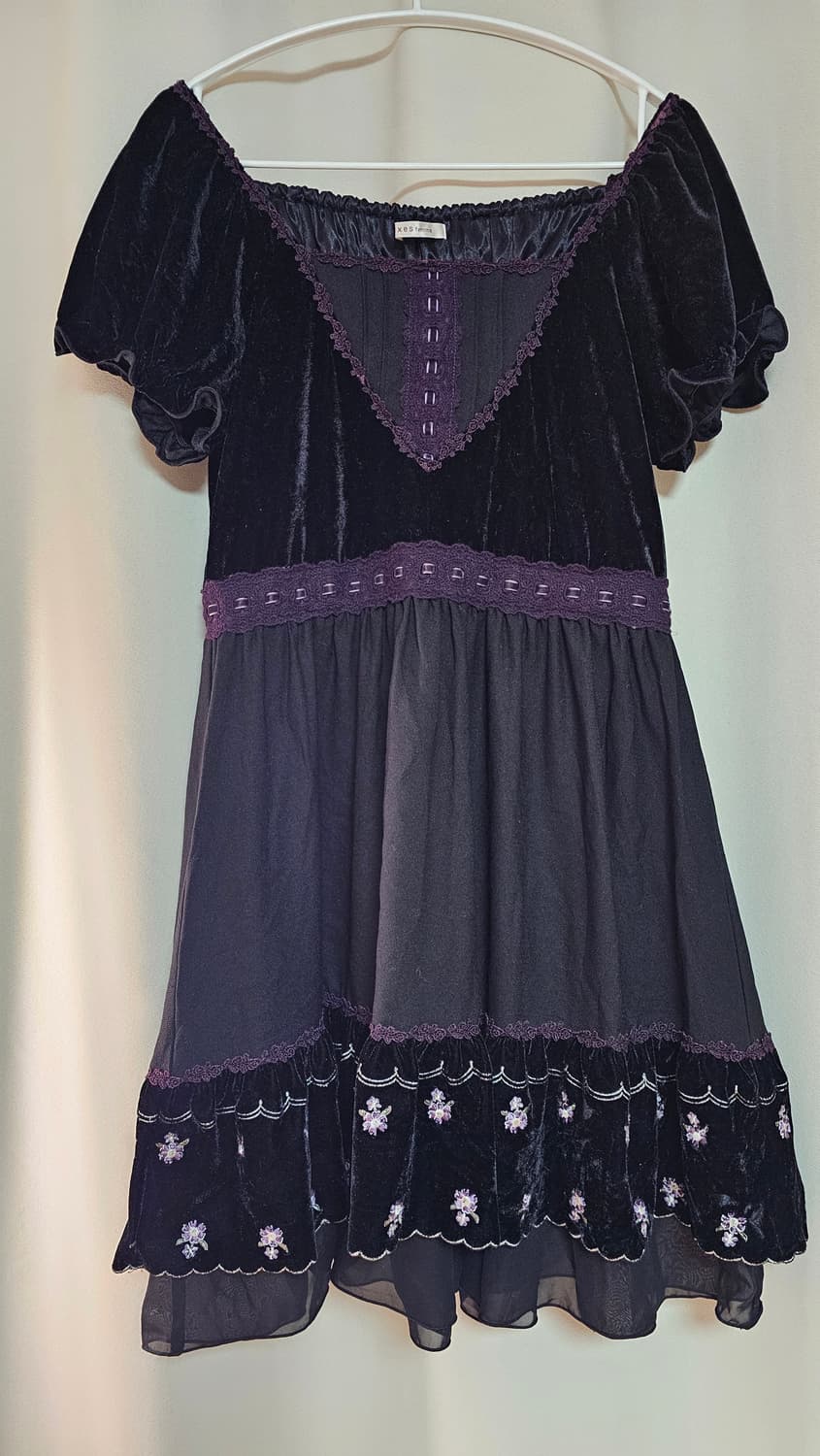 Axes femme 블랙 고스 로리 원피스 free 상품이미지1