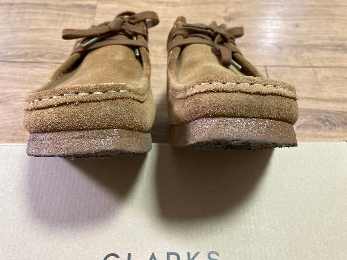 [UK9/275] 클락스 왈라비 모카신 / 콜라 브라운 상품이미지5