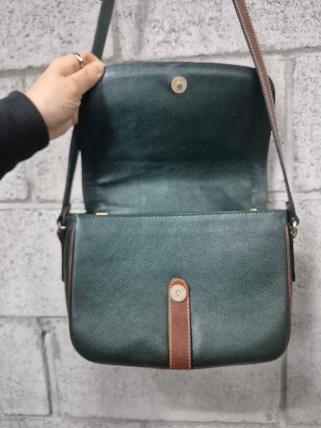 발리 빈티지 포레스트 그린 크로스바디백 상품이미지4