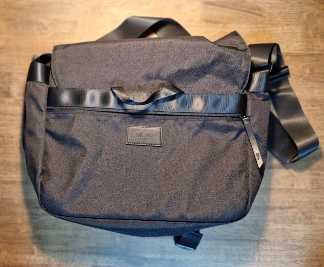 SSRL Dual Pocket Messenger Bag /

BLACK 상품이미지5