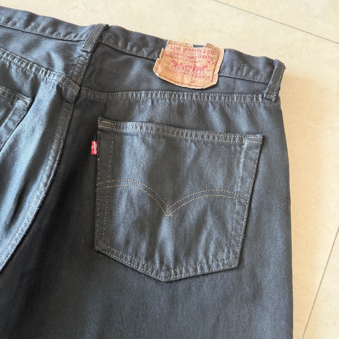 80s USA Levi’s 501 왁스진 상품이미지3