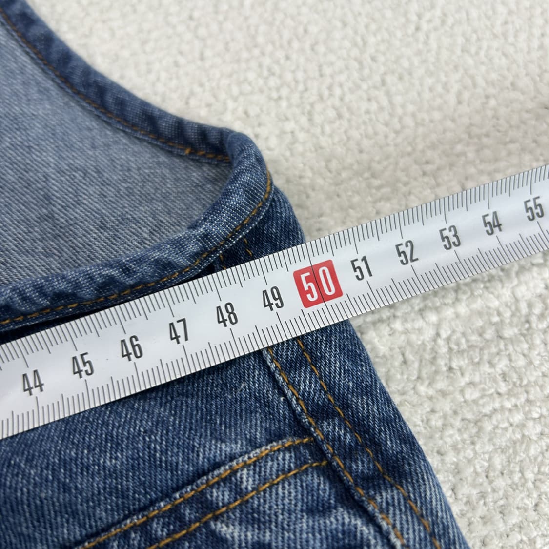 Vtg y2k 데님 베스트 포켓 자켓 m 상품이미지3