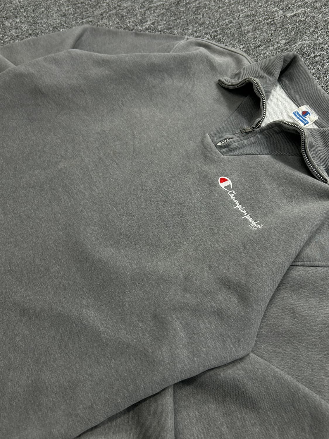 챔피온 00‘s 스웨트 크롭 카라티 L  상품이미지4