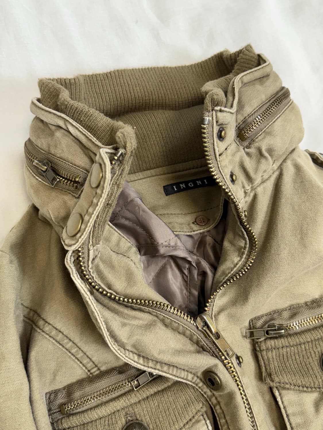 Jpn y2k 고아맛 하이넥 야상자켓 상품이미지4