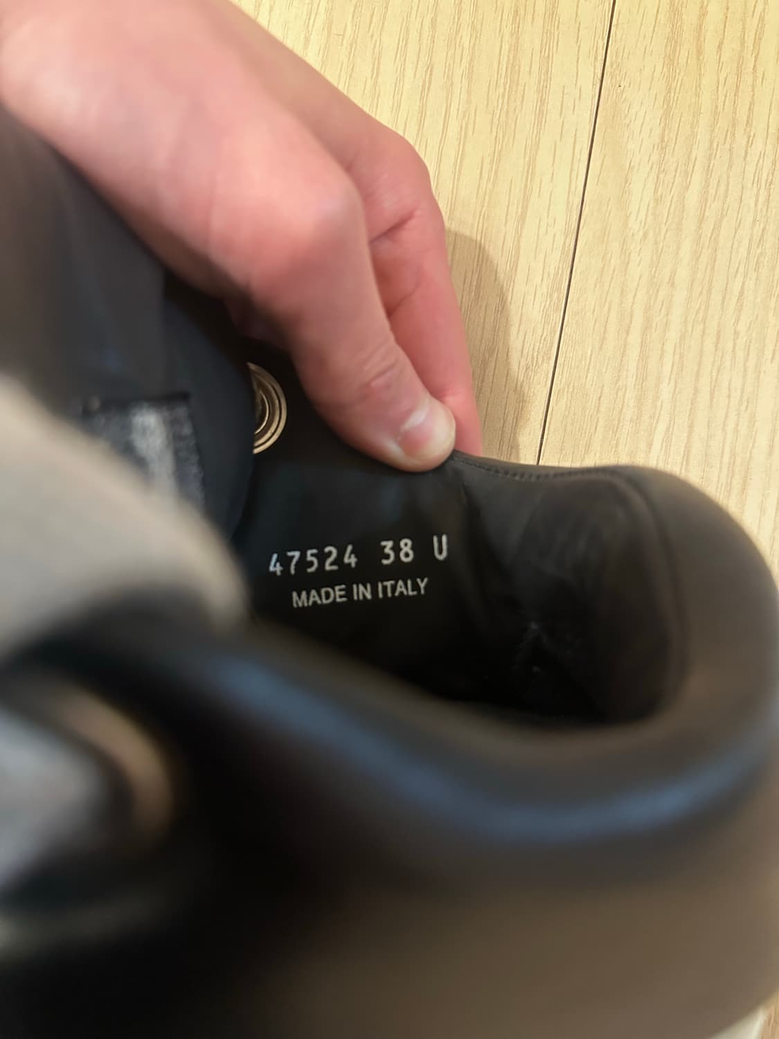 릭오웬스 점보 레이스 로우탑 스니커즈 38 상품이미지2