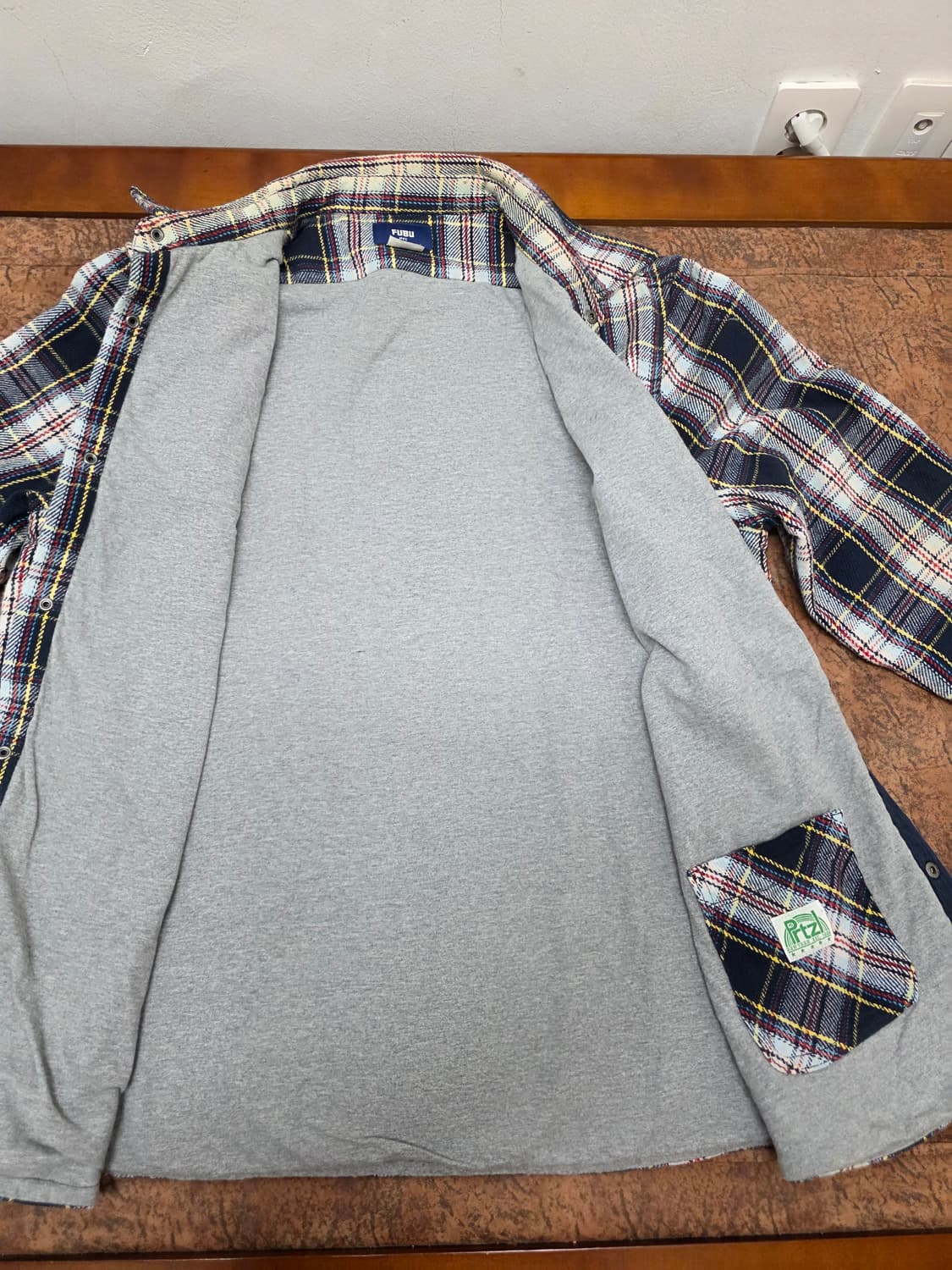 후부 헤비 플란넬 체크 셔츠 2XL 상품이미지8