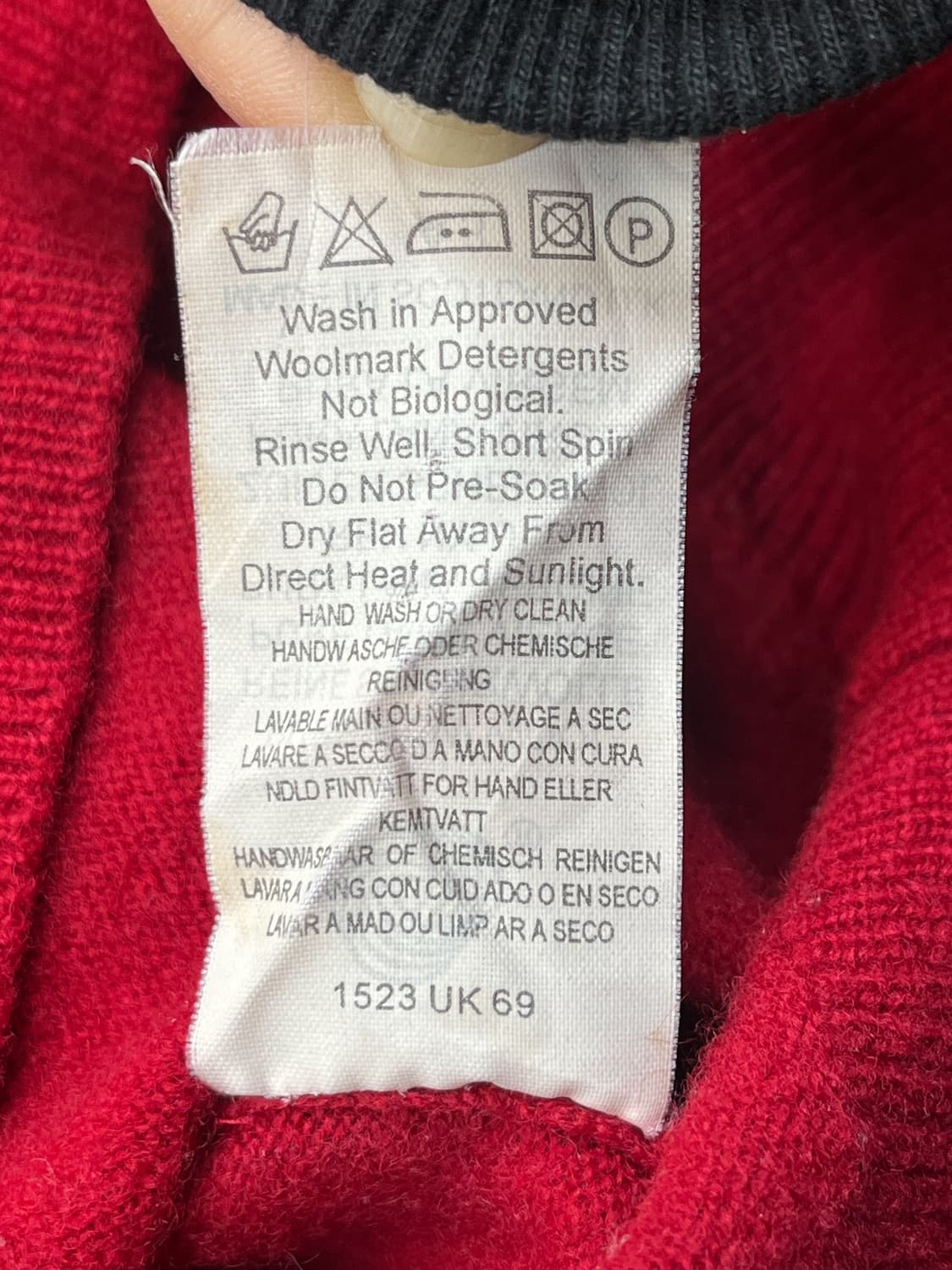 버버리 90s 골드 플레이트 버튼 가디건 상품이미지7