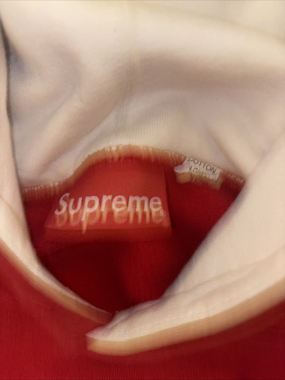 19FW 슈프림 스프레드 로고 후드티 상품이미지3