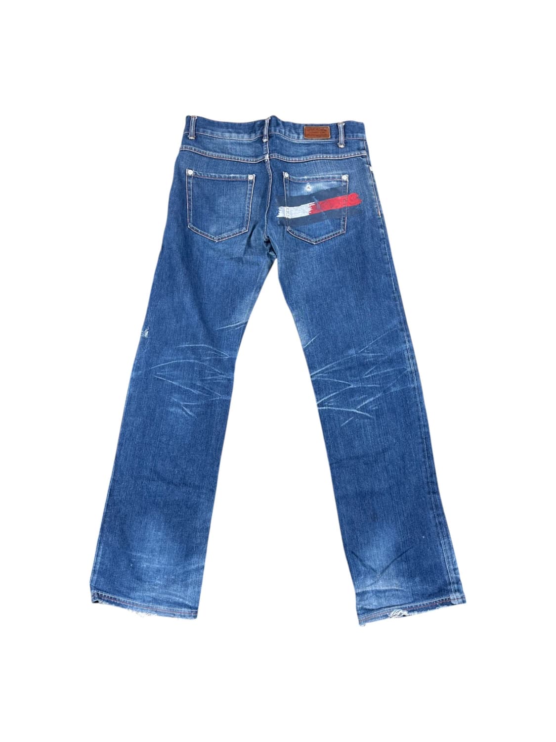 Tommy Girls 백포켓 프린팅 데님 팬츠  상품이미지5