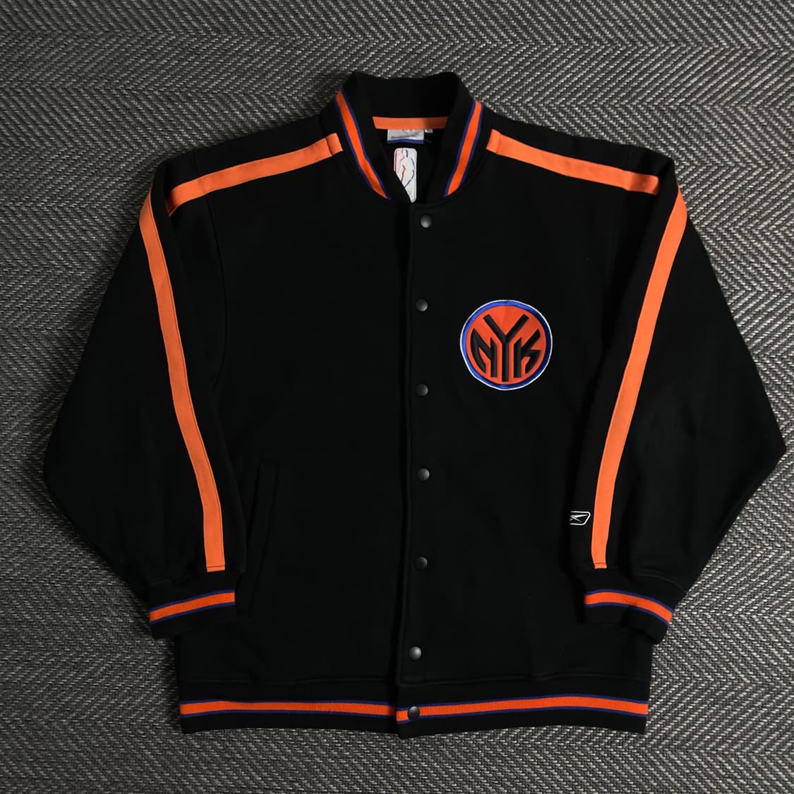 00s 리복 NBA 뉴욕 닉스 올드스쿨 바시티 자켓y 3449 상품이미지2