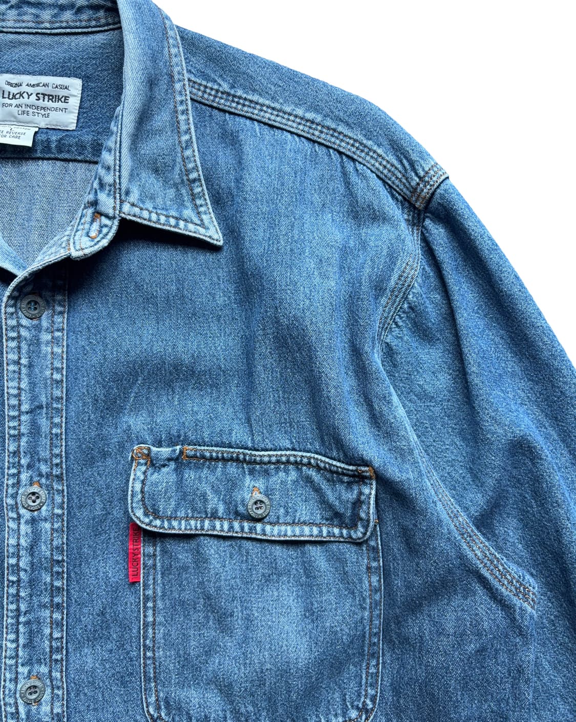 Lucky Strike denim shirt 상품이미지3